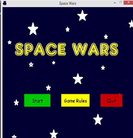 Space Wars game in python – I <3 CODE